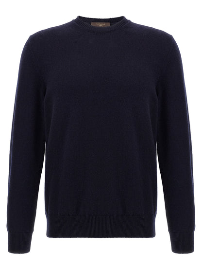 ZANONE Blue Virgin Wool Cardigan