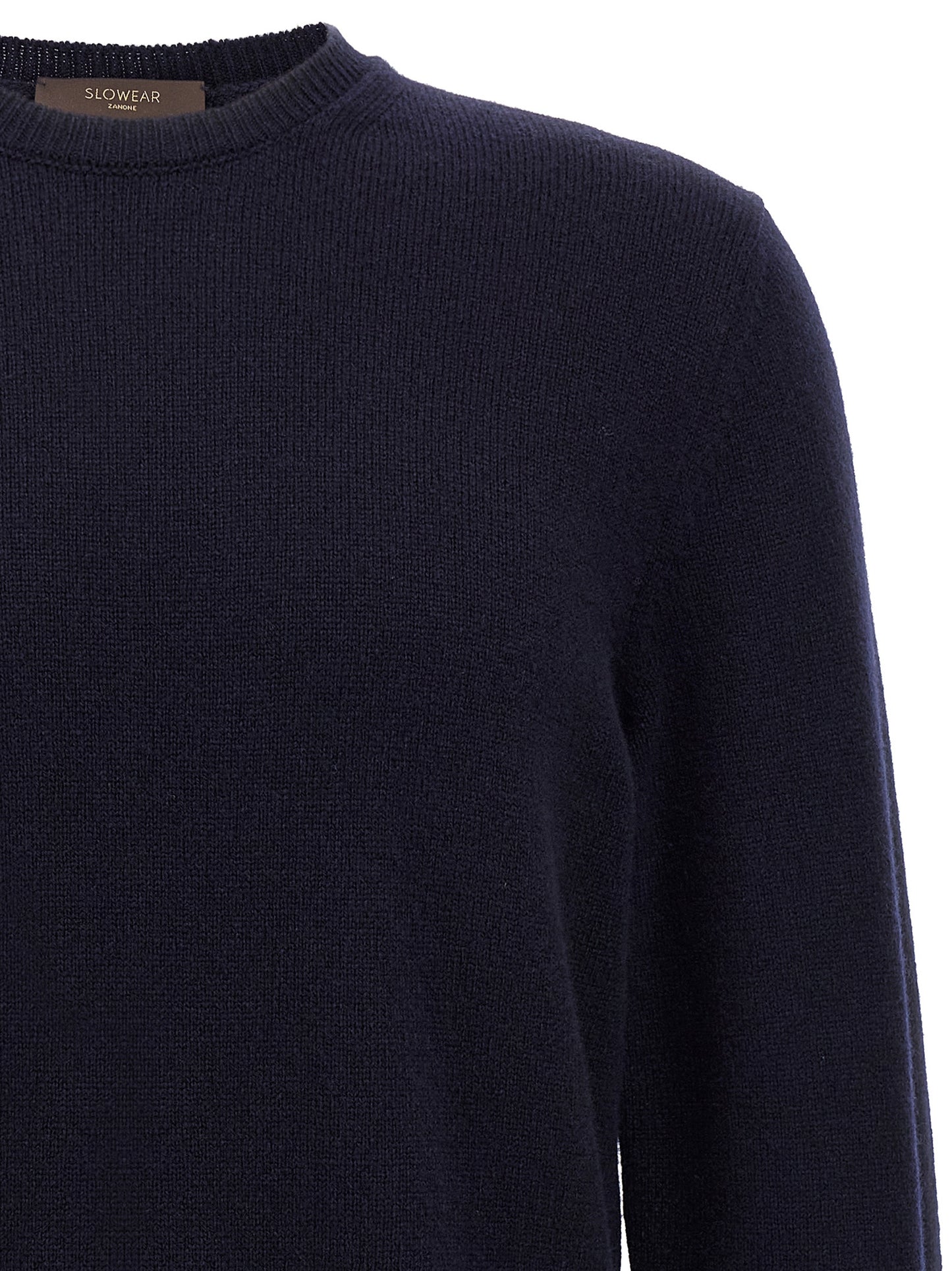 ZANONE Blue Virgin Wool Cardigan