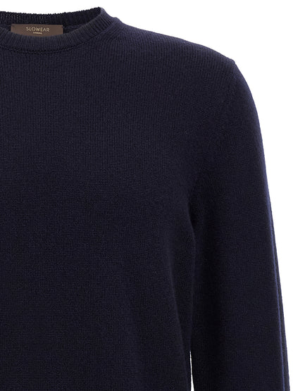 ZANONE Blue Virgin Wool Cardigan