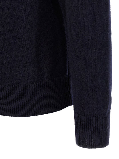 ZANONE Blue Virgin Wool Cardigan