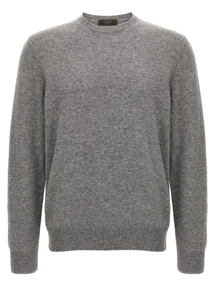 ZANONE Gray Virgin Wool Cardigan