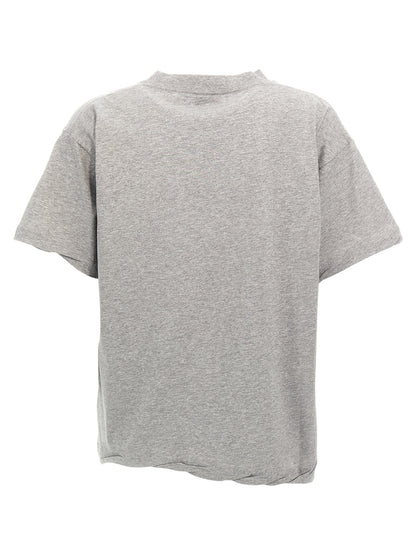 Balenciaga Gray Cotton T-Shirt