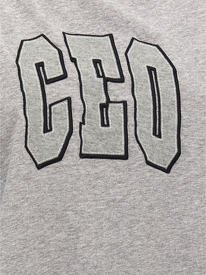 Balenciaga Gray Cotton T-Shirt