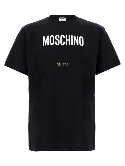 Moschino Bicolor Cotton T-Shirt
