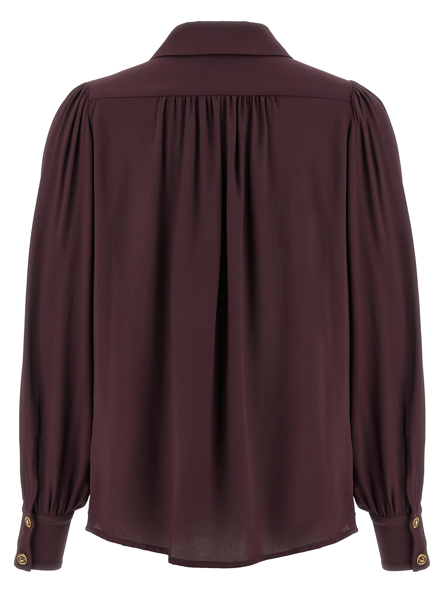 Elisabetta Franchi Purple Viscose Blouse