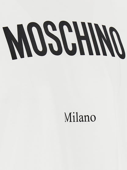 Moschino Bicolor Cotton T-Shirt