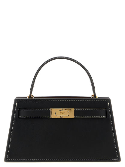 Tory Burch Black Cowhide Handbag