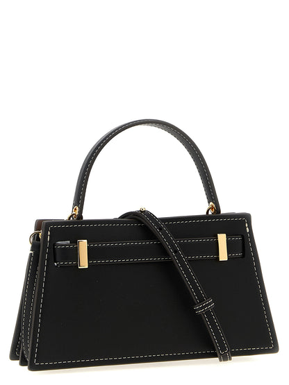 Tory Burch Black Cowhide Handbag