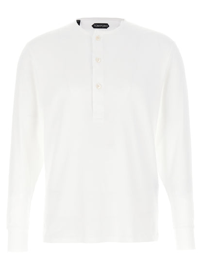Tom Ford White Cotton T-Shirt