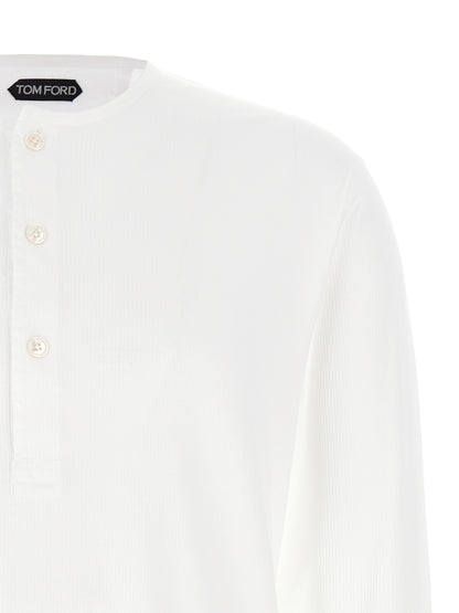 Tom Ford White Cotton T-Shirt