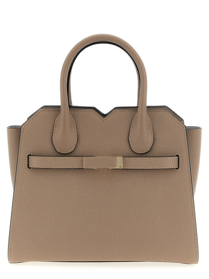 Valextra Beige Calfskin Handbag