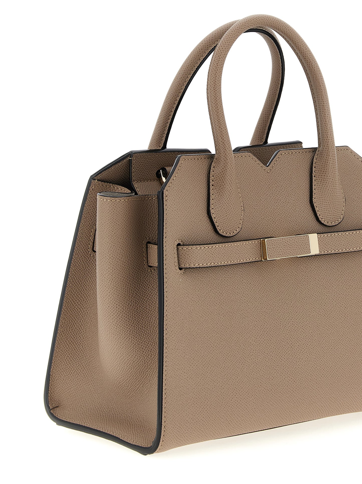 Valextra Beige Calfskin Handbag