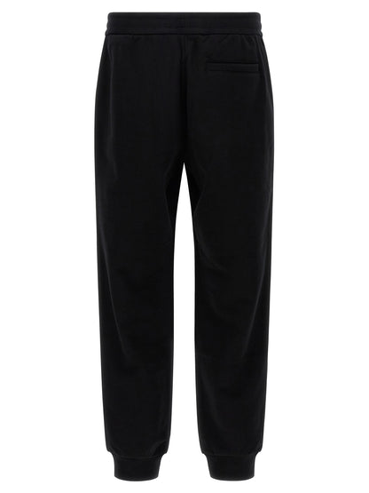 Versace Black Cotton Joggers (Workout Pants)