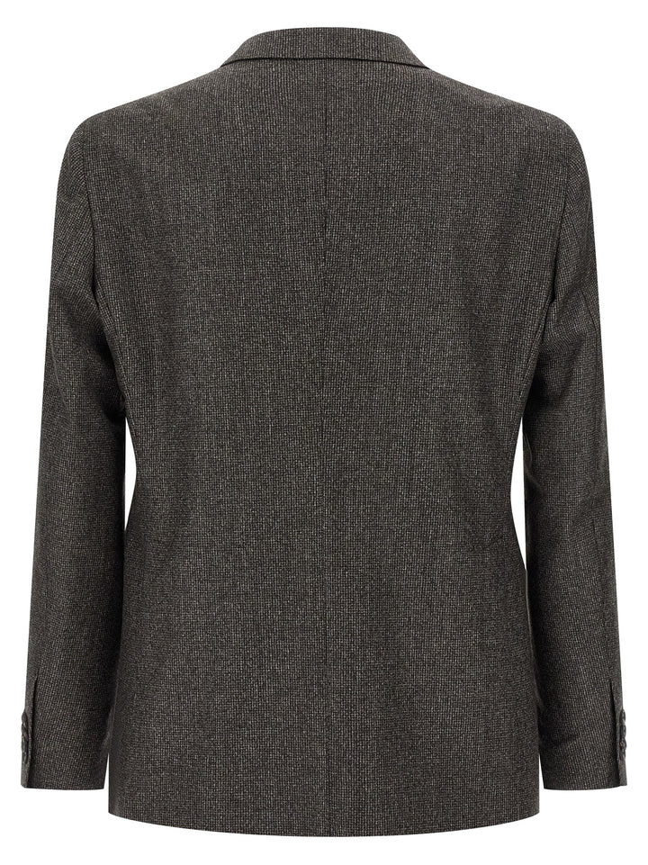 Tagliatore Brown Virgin Wool Two-Piece Suit