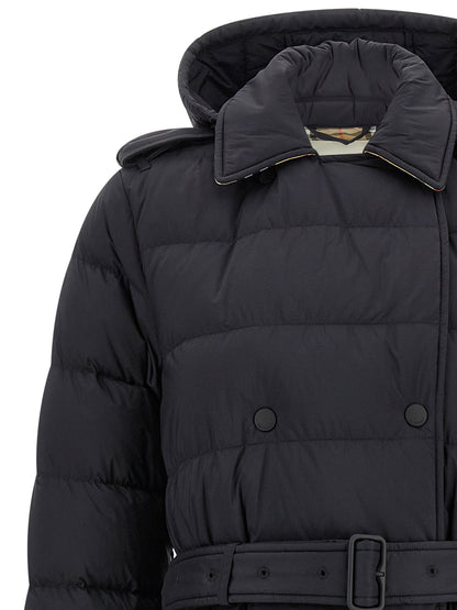 Burberry Black Polyamide Coat