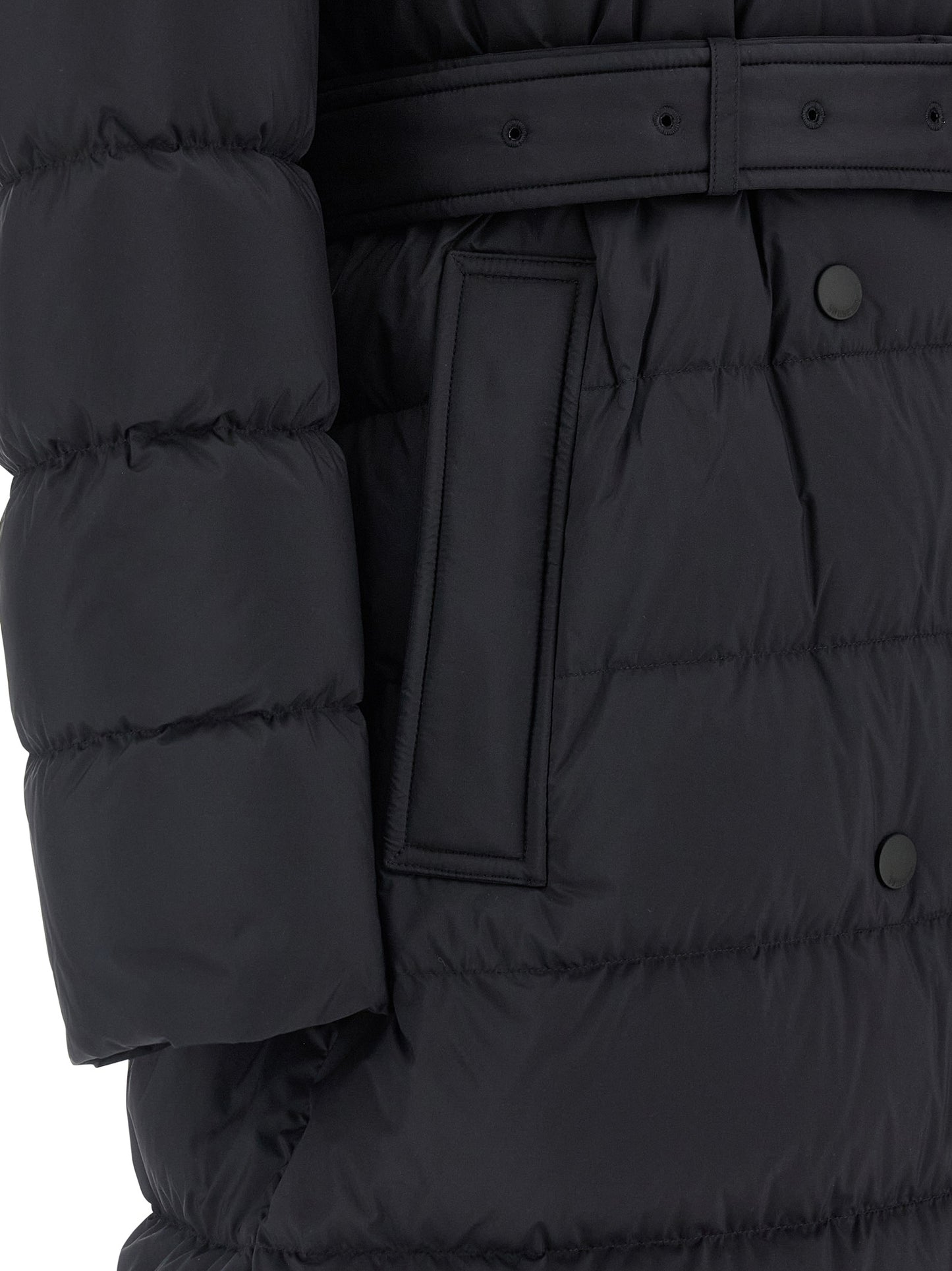 Burberry Black Polyamide Coat