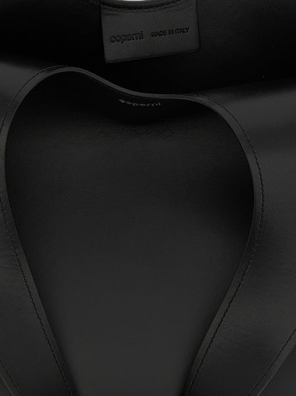 Coperni Black Cowhide Shoulder Bag