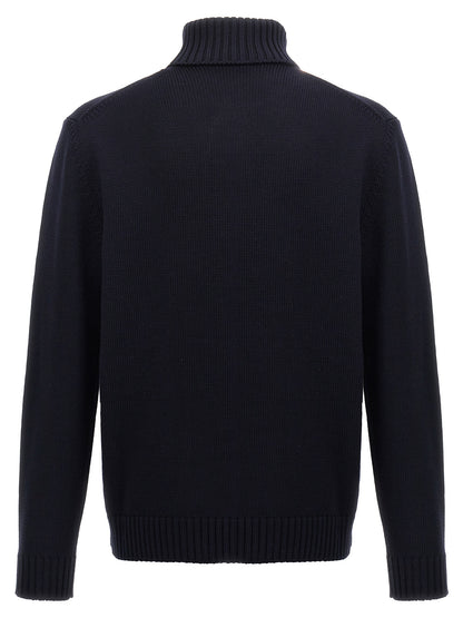 ZANONE Blue Virgin Wool Cardigan