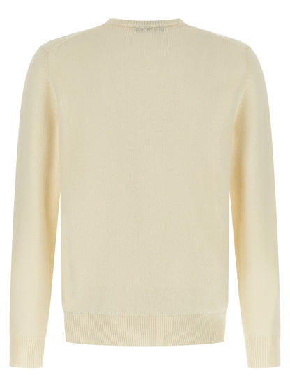 ZANONE White Virgin Wool Cardigan