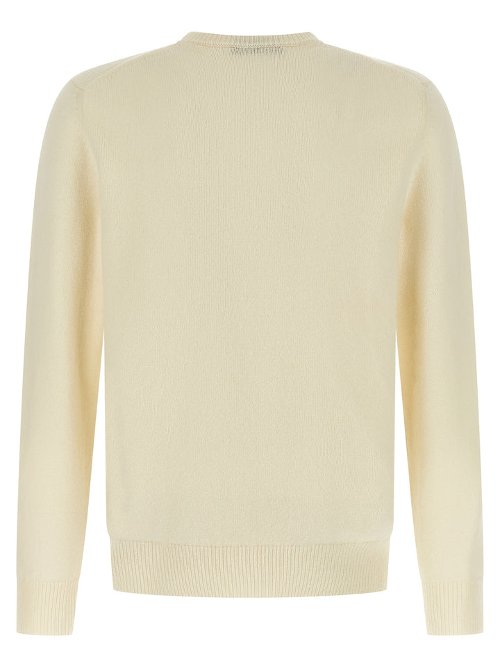 ZANONE White Virgin Wool Cardigan