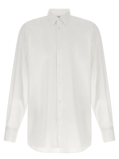 Dries Van Noten White Cotton Blouse