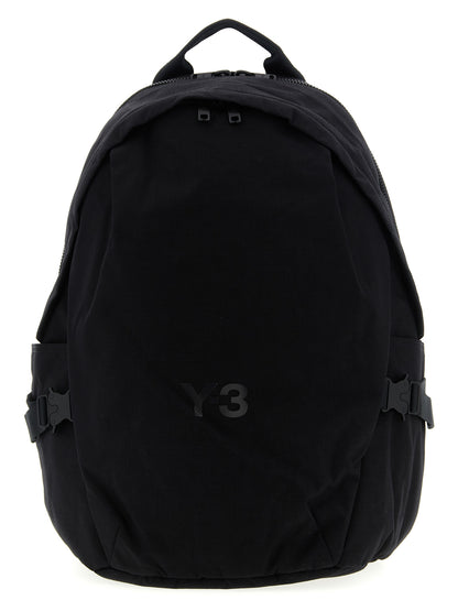 Y-3 Black Polyamide Backpack
