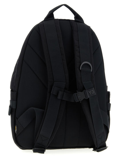 Y-3 Black Polyamide Backpack