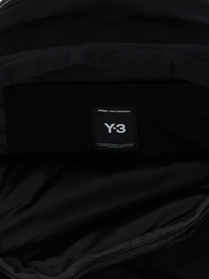 Y-3 Black Polyamide Backpack