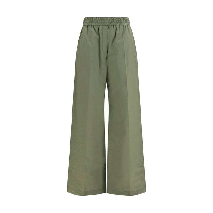 Brunello Cucinelli Bicolor Cotton Casual Pants