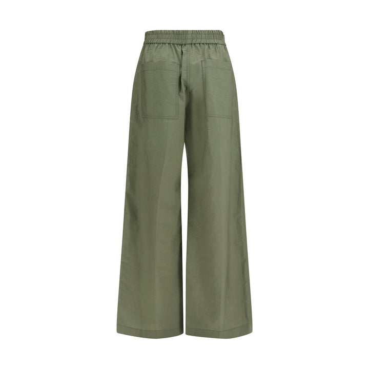 Brunello Cucinelli Bicolor Cotton Casual Pants
