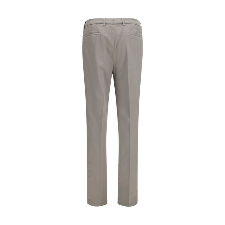 Brunello Cucinelli Bicolor Cotton Chino Pants