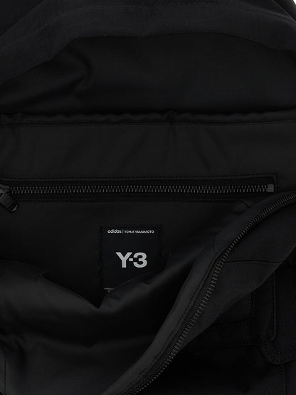 Y-3 Black Polyamide Backpack