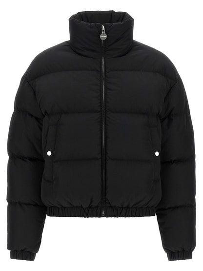 IENKI IENKI Black Nylon Full-Length Jacket