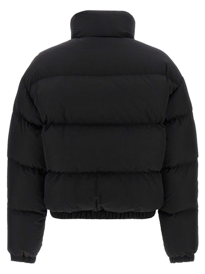 IENKI IENKI Black Nylon Full-Length Jacket