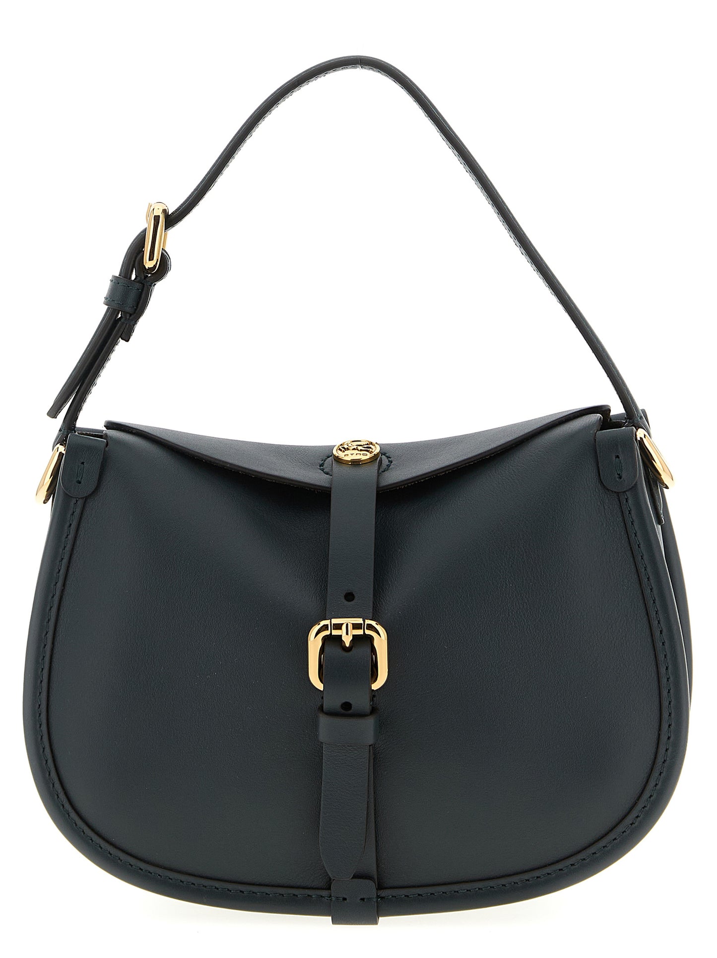 Etro Bicolor Calfskin Crossbody Bag