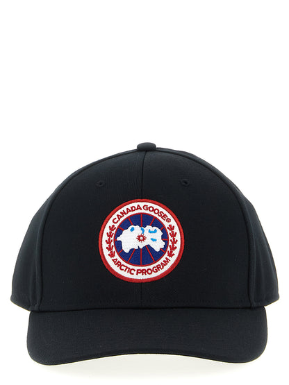 Canada Goose Black Polyester Cap (Baseball Hat)