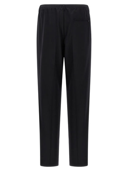 CELLAR DOOR Black Wool Casual Pants