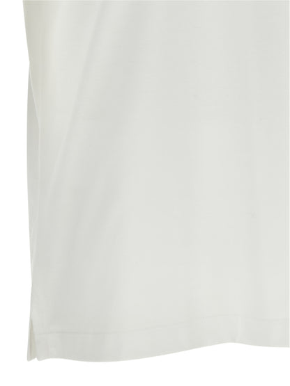 Brioni White Cotton T-Shirt