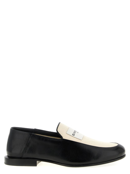 Givenchy Black Lamb Leather Slip-On Loafers