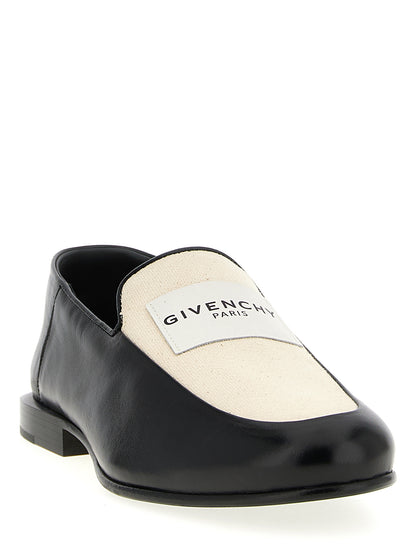 Givenchy Black Lamb Leather Slip-On Loafers