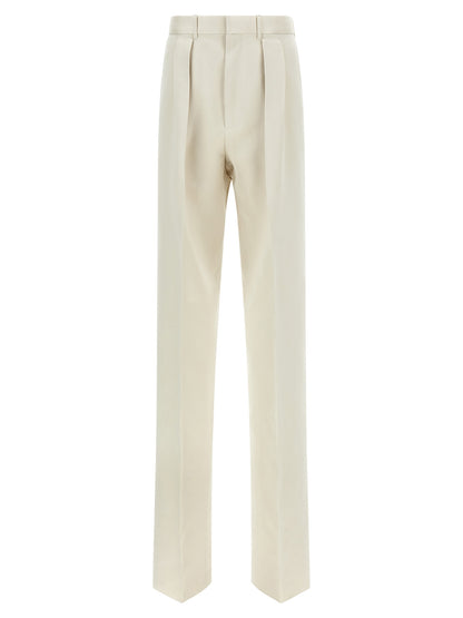Tom Ford Beige Cotton Casual Pants