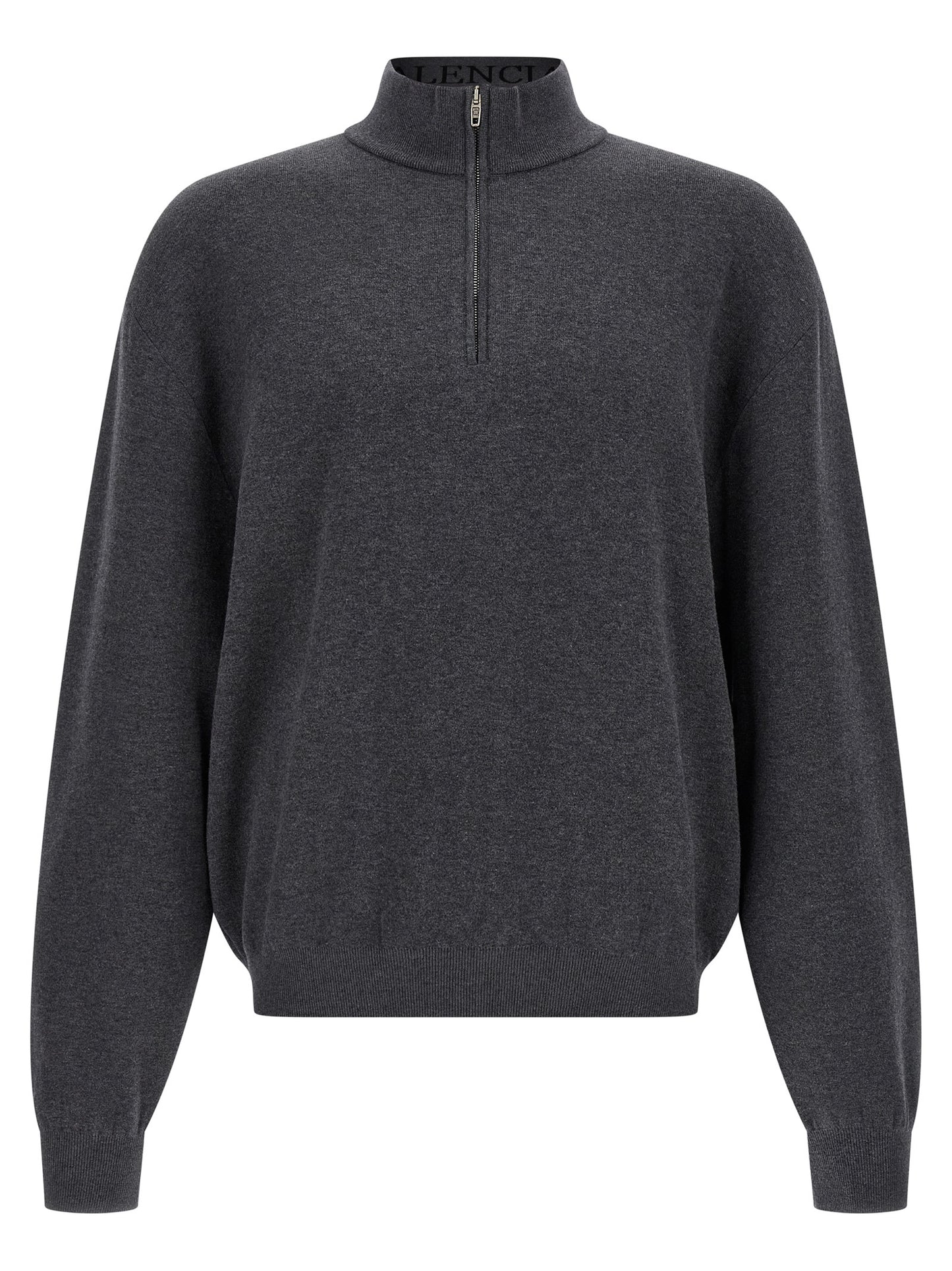 Balenciaga Gray Cotton Cardigan