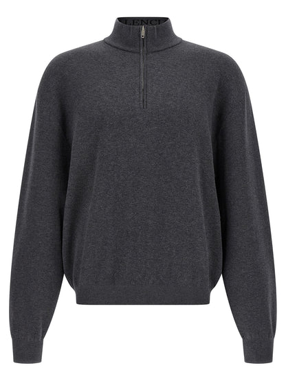 Balenciaga Gray Cotton Cardigan