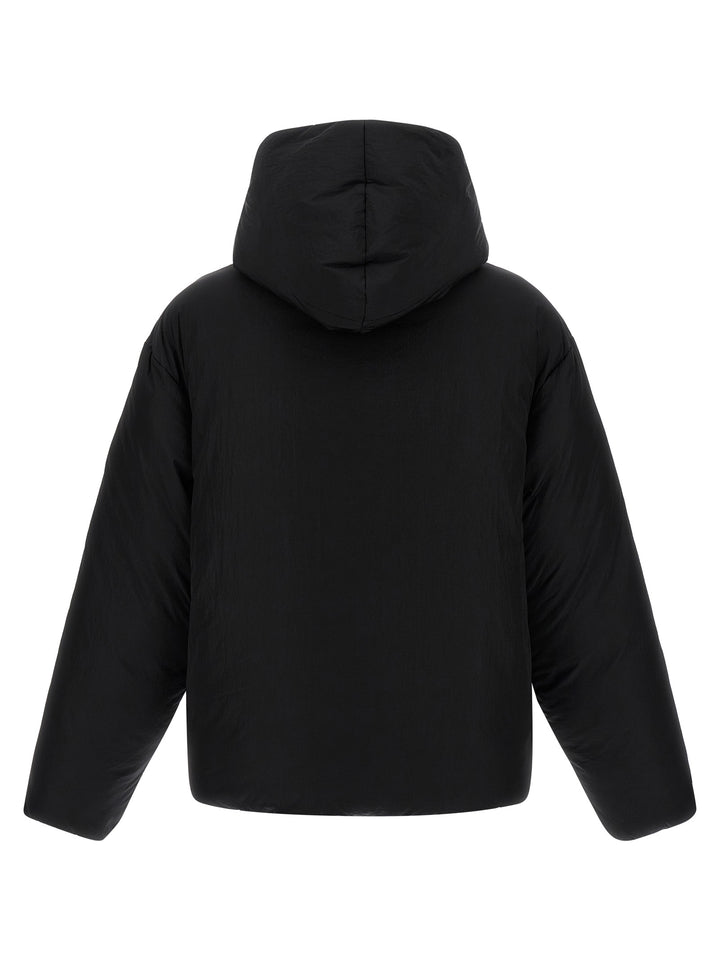 Jacquemus Black Polyamide Full-Length Jacket