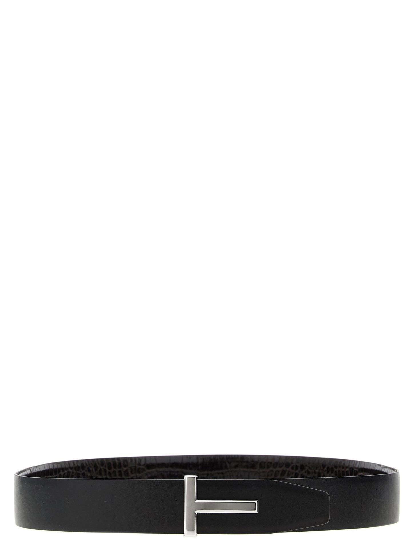 Tom Ford Brown Calfskin Belt