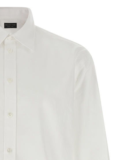 Balenciaga White Cotton Blouse