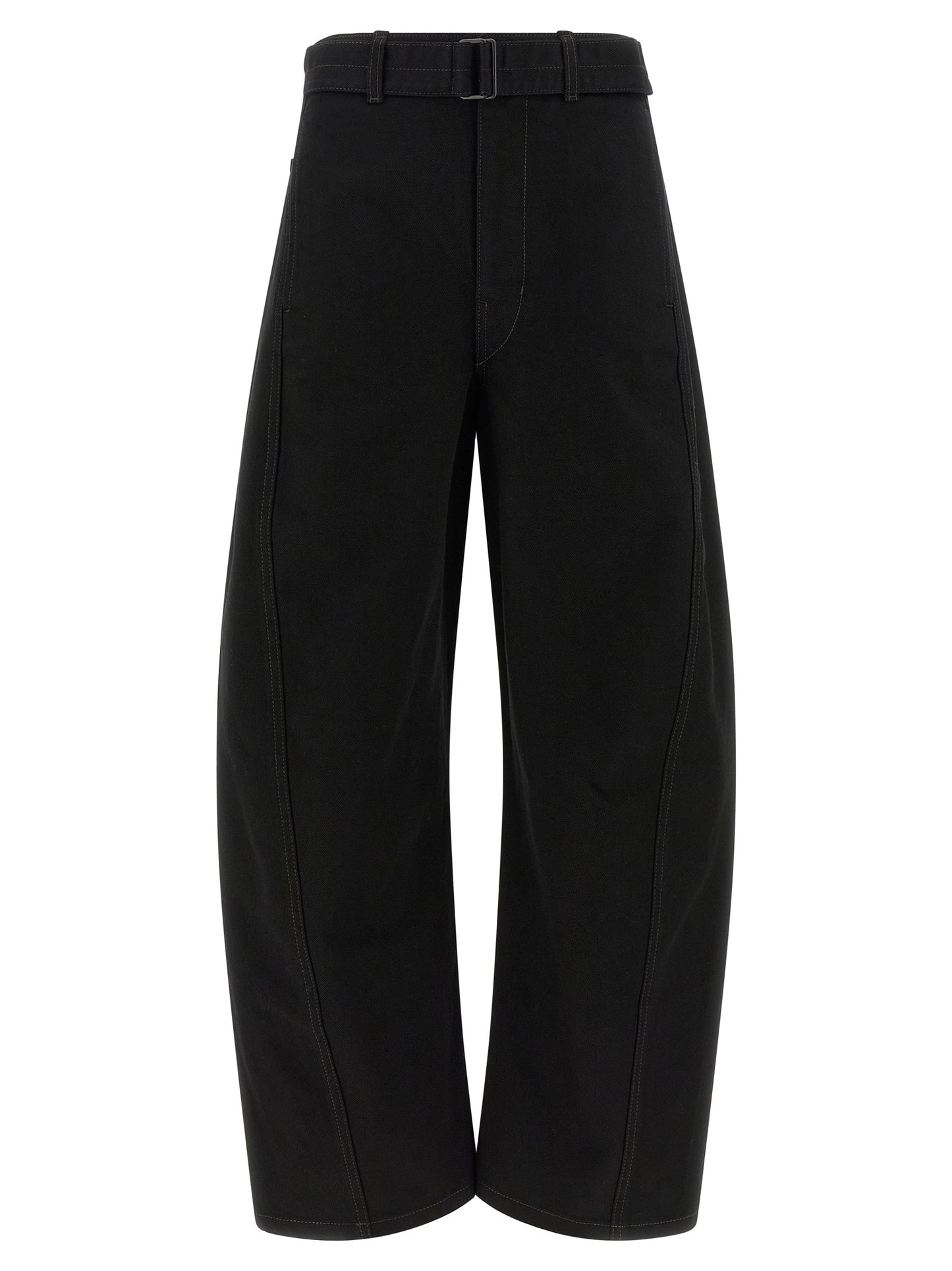 Lemaire Black Cotton Jeans Denim