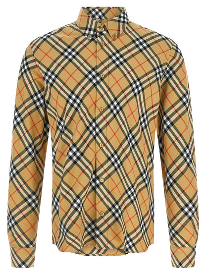 Burberry Beige Cotton Blouse
