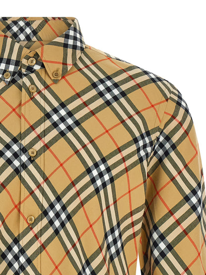 Burberry Beige Cotton Blouse
