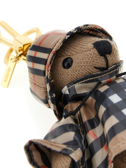 Burberry Multicolor Wool Keychain